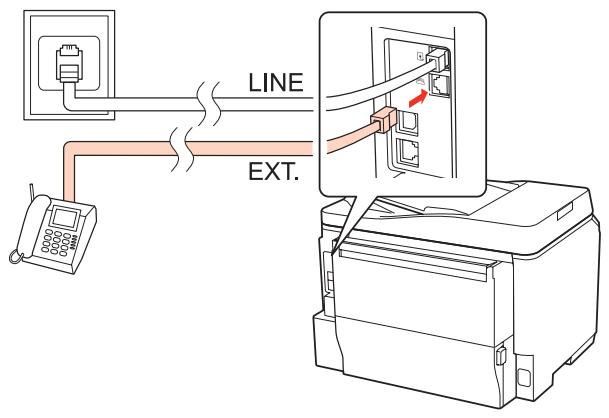 EPSON WORKFORCE PRO WP-4595 DNF - Télécopie - 2