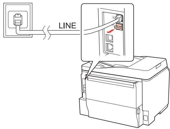 EPSON WORKFORCE PRO WP-4595 DNF - Partage d'une ligne avec un téléphone - 2