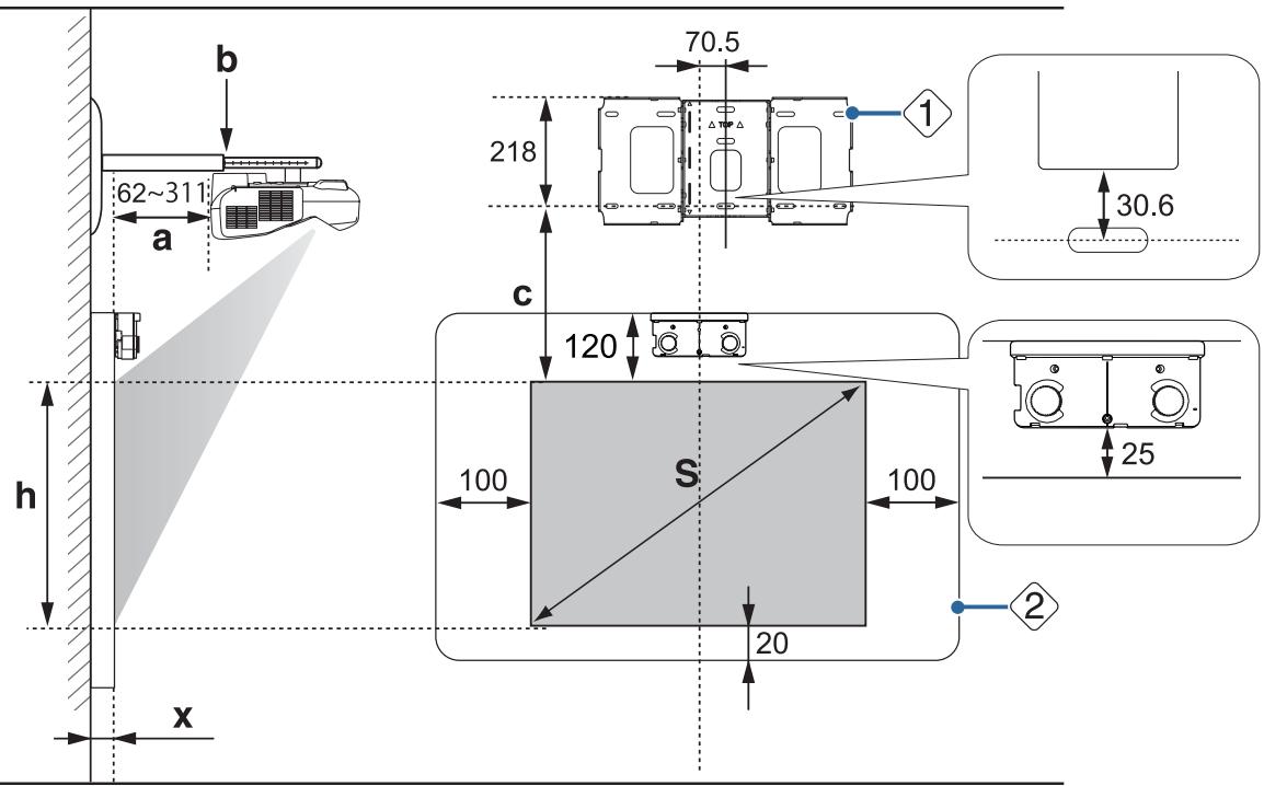 EPSON EB-1430WI - Precaución - 1