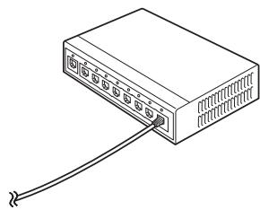EPSON EB-1430WI - Câbles nécessaires lors de l'installation du Control Pad - 7