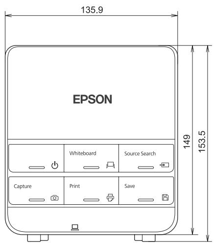 EPSON EB-1430WI - Control Pad - 1