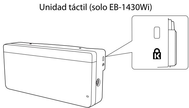 EPSON EB-1430WI - Acople del cable de seguridad - 3