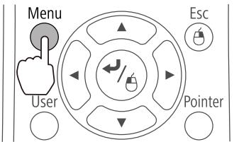 Menu User Esc Pointer