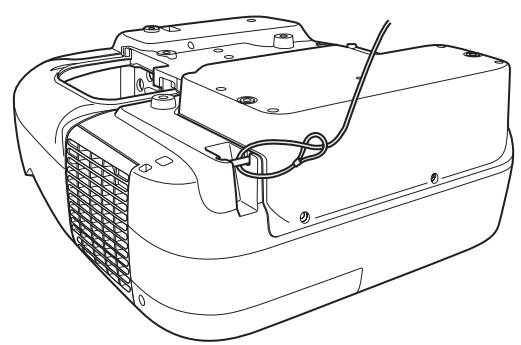 EPSON EB-1430WI - Acople del cable de seguridad - 1