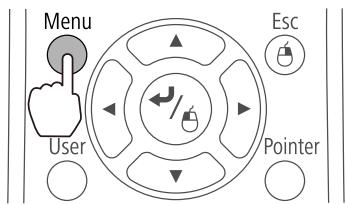 Menu User Esc Pointer