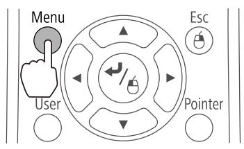 Menu User Esc Pointer