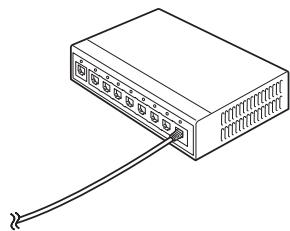 EPSON EB-1430WI - Cables necesarios al instalar el Control Pad - 7