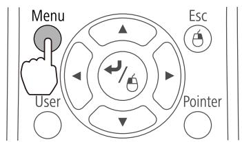 Menu User Esc Pointer