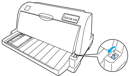 EPSON LQ-630 - Chargement de papier continu avec le tracteur - 1