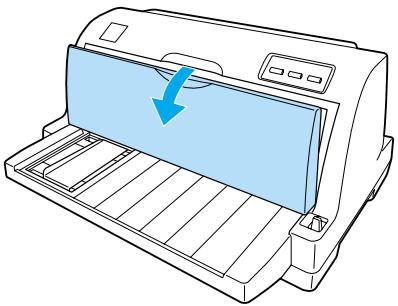 EPSON LQ-630 - Remplacement de la cartouche de ruban - 1