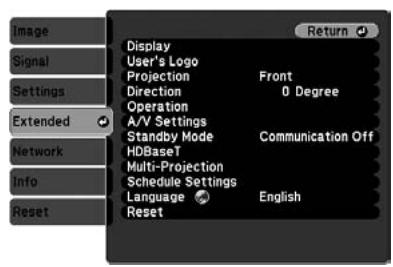 EPSON EB-G6070W - Do you want to set the time? - 10