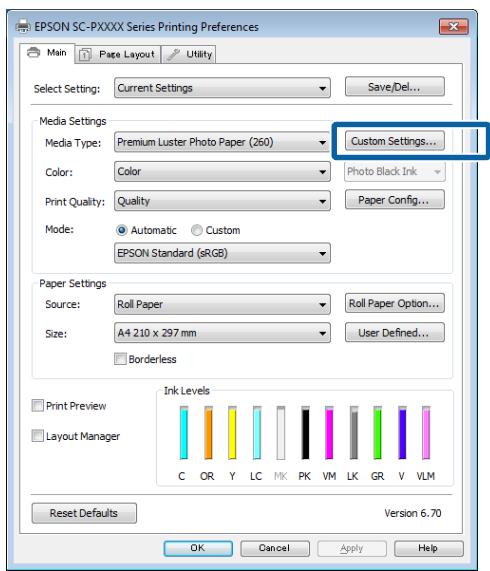 EPSON SURECOLOR SC-P8000 - Utilisation du pilote d'impression (windows) - 3