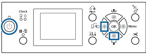 EPSON SURECOLOR SC-P8000 - Saisie du papier avec la face imprimable vers l'intérieur - 1