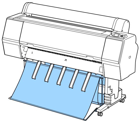 EPSON SURECOLOR SC-P8000 - Éjection du papier par l'avant (pour imprimer des bannières ou sur du papier épais) - 1