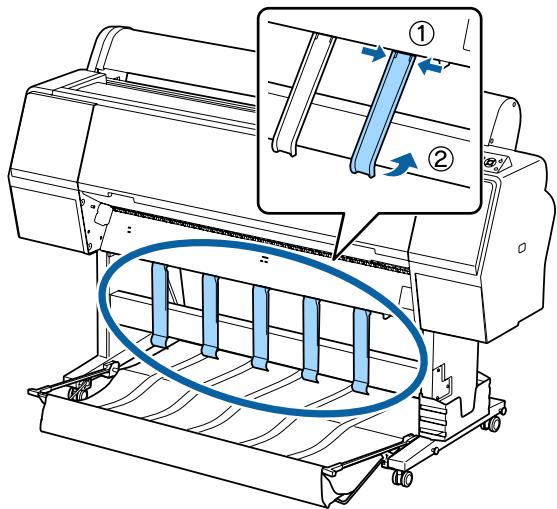 EPSON SURECOLOR SC-P8000 - Éjection du papier par l'arrière - 1
