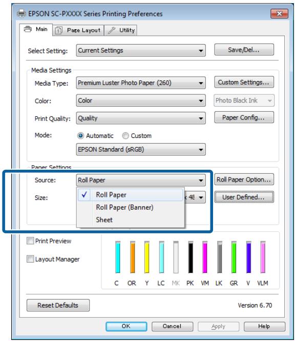 EPSON SURECOLOR SC-P8000 - Configuration des paramètres dans windows - 2