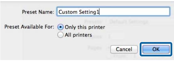 EPSON SURECOLOR SC-P8000 - Utilisation du pilote d'impression (mac OS x) - 1