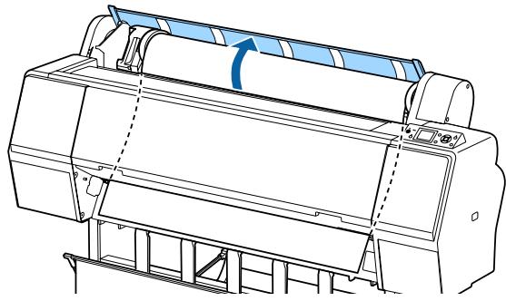 EPSON SURECOLOR SC-P8000 - Retrait du papier rouleau - 2