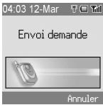 PANASONIC X60 - Dans le menu Appels - 2