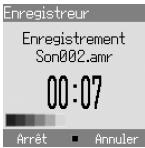 PANASONIC X60 - Pour enregistrer un nouveau son : - 1