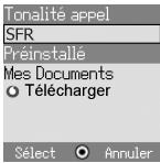 PANASONIC X60 - Dans le menu Son - 1