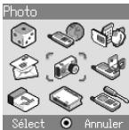 PANASONIC X60 - Affichage du menu - 1