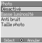 PANASONIC X60 - Régler la luminosité. - 4