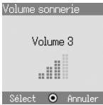 PANASONIC X60 - Dans le menu Son - 1