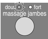 PANASONIC EP-1260A3 - Appuyez sur le bouton massage jambes - 1
