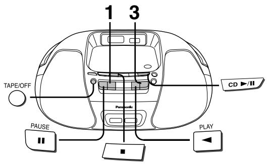 PANASONIC RX-D29 - Avant d'enregistrer - 2