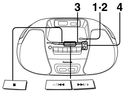 PANASONIC RX-D29 - Lecture normale - 1