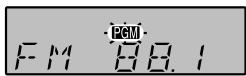 PANASONIC RX-D29 - Appuyer sur [PGM/CLEAR]. - 1