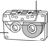 PANASONIC RX-D29 - Appuyer sur [■/△STOP/EJECT] pour ouvrir le logement de la cassette ; introduire une cassette dans le logement. - 1