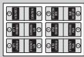 PANASONIC SC-HT545W - Bogen mit Etiketten für Lautsprecherkabel - 1