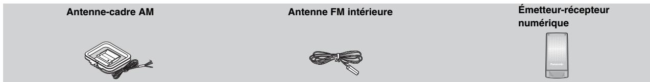 Antenne-cadre AM Antenne FM intérieure Émetteur-récepteur numérique