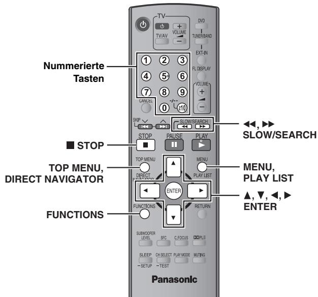 PANASONIC SC-HT545W - Abspielen von Datendiscs mit Navigationsmenüs - 1