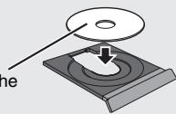 PANASONIC SC-HT545W - Caricare il disco. - 1