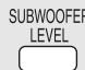 PANASONIC SC-HT545W - Einstellen der Bassstärke: Subwoofer-Ausgangspegel - 1