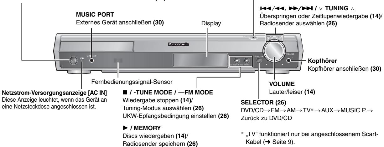 PANASONIC SC-HT545W - Bereitschafts-/Einschalttaste [⏻/I] - 1