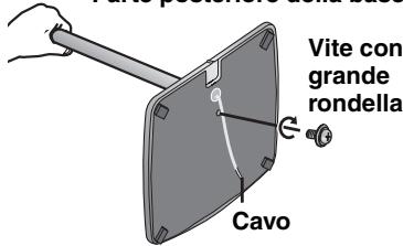 PANASONIC SC-HT870 - Attaccare il tubo alla base. - 3