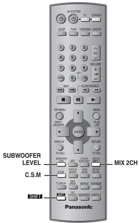 PANASONIC SC-HT870 - Remarque - 2