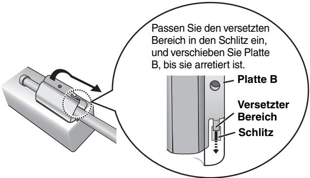 PANASONIC SC-HT870 - Befestigen Sie den Ständer an Frontund Surround-Lautsprecher. - 4