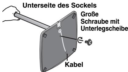 PANASONIC SC-HT870 - Befestigen Sie die Ständerbeine an den Sockeln. - 3