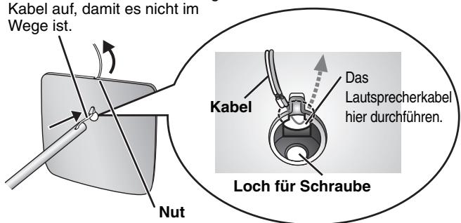 PANASONIC SC-HT870 - Befestigen Sie die Ständerbeine an den Sockeln. - 1