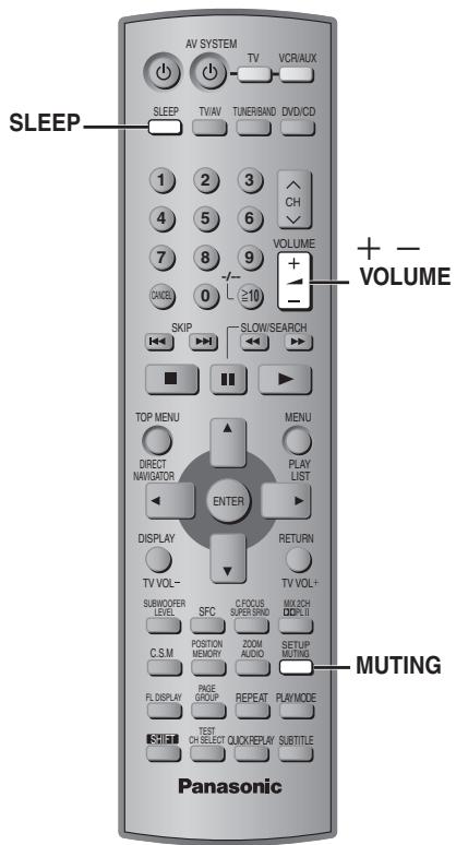 PANASONIC SC-HT870 - Abrufen der gespeicherten Klangeinstellungen - 1