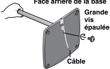 PANASONIC SC-HT870 - Fixez la tige à la base. - 3