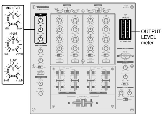 PANASONIC SH-MZ1200 - Turn [MASTER LEVEL] and [MASTER BALANCE] to adjust the volume and balance - 1
