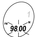PANASONIC SL-SW965V - ■ Programmation de stations radio - 1