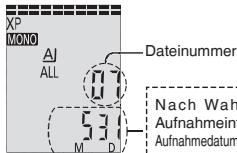PANASONIC RRUS590 - Wahl einer Datei - 1