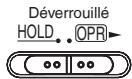 PANASONIC RRUS590 - Verrouillage et déverrouillage - 2